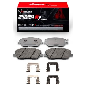 Kia Borrego Brake Pads - Front - R1 Concepts - Optimum OE - `09-`10
